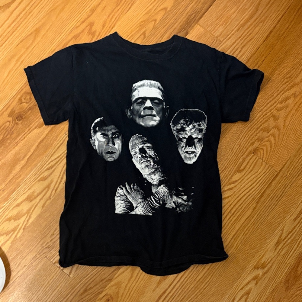 Classic Black Monster Graphic Tee
